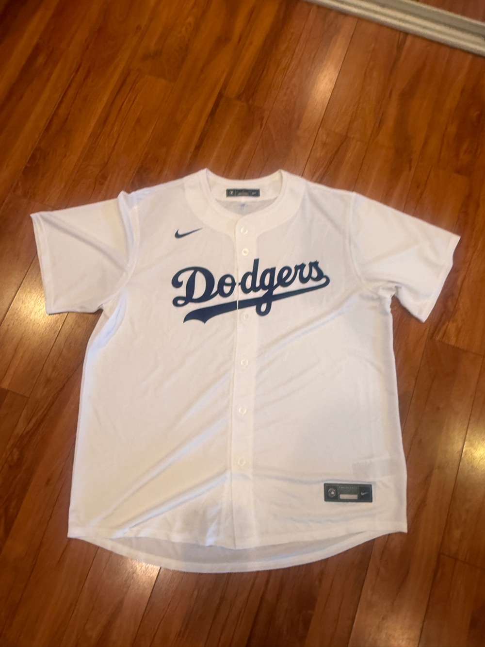 Nike New Los Angeles Dodgers Men’s  White Baseball Jersey XL